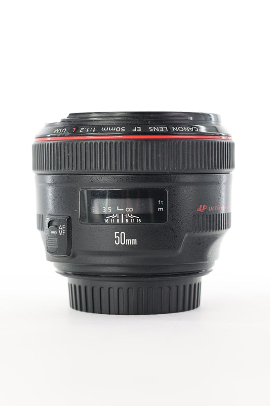 Canon EF50/1.2/00624 EF 50mm f/1.2L USM, Used