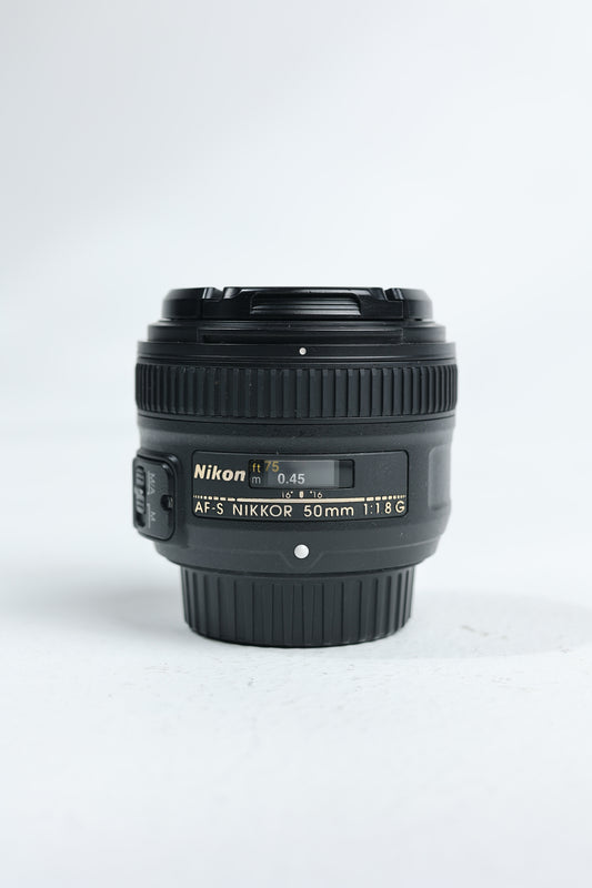 Nikon AFS50/1.8G/70272 AF-S NIKKOR 50mm f/1.8G, Used