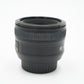 Nikon AFS50/1.8G/69409 AF-S NIKKOR 50mm f/1.8G, Used