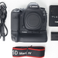 Canon EOS5DMIVBODY/00036 EOS 5D Mark IV + BGE20 Battery Grip, Used
