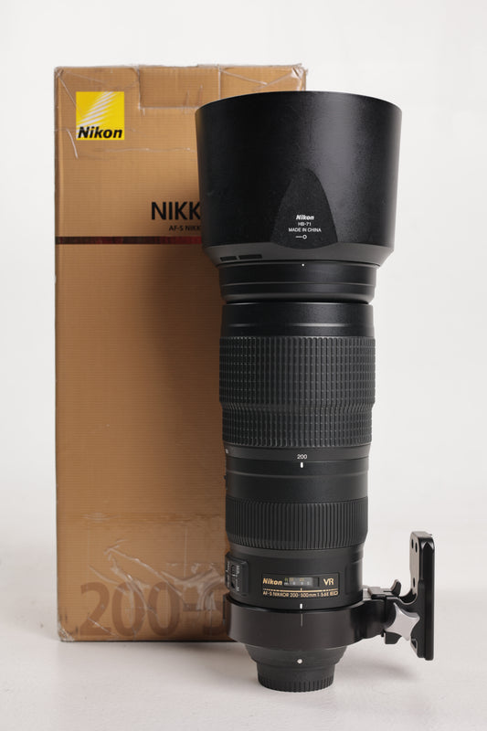 Nikon AFS200500/5.6EEDVR/21553 AF-S Nikkor 200-500mm f/5.6E ED VR, Used
