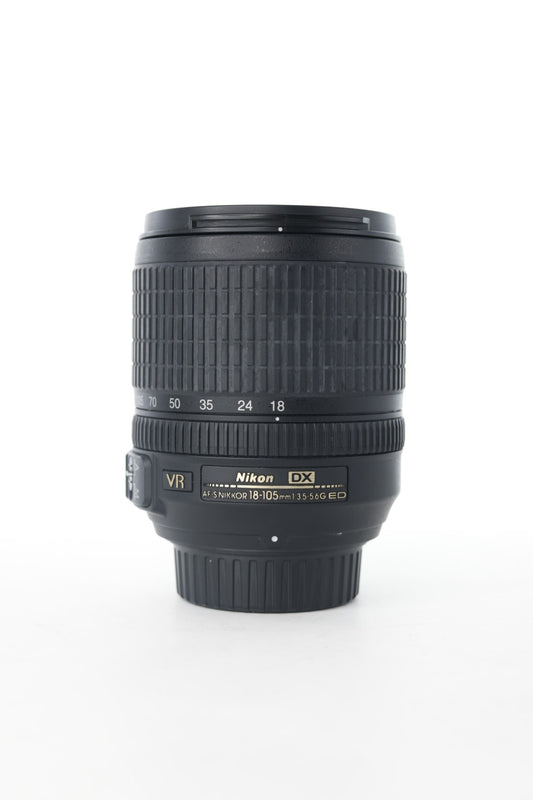 Nikon AFS18105GEDVR/43076 AF-S DX 18-105mm f/3.5-5.6G ED VR, Used