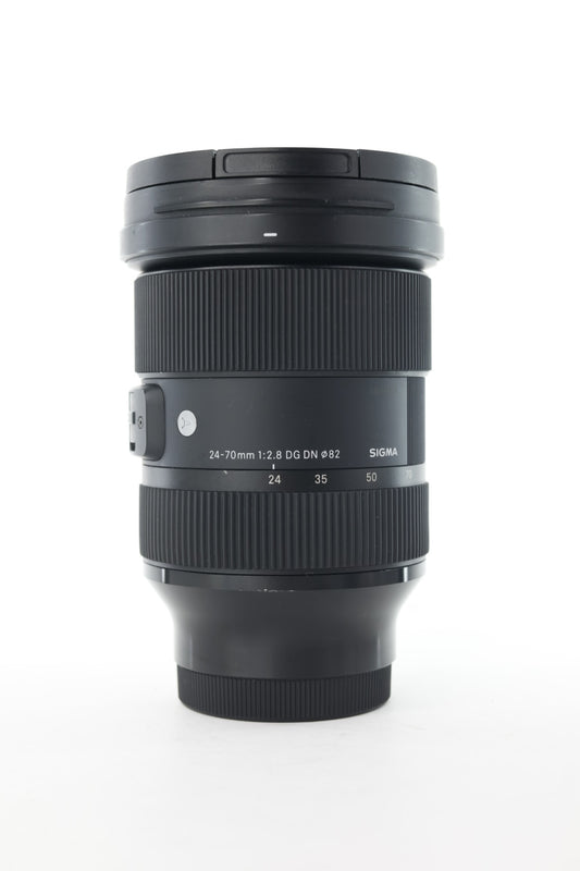 Sigma 2470DGDN/2.8S/15014 24-70mm F/2.8 DG DN Art F/Sony E, Ø82, Used