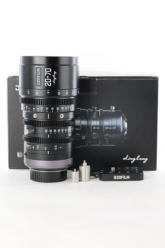 DZO 2070/T2.9/10059 20-70mm T2.9 Micro Four Thirds Parfocal Cine Lens, Used