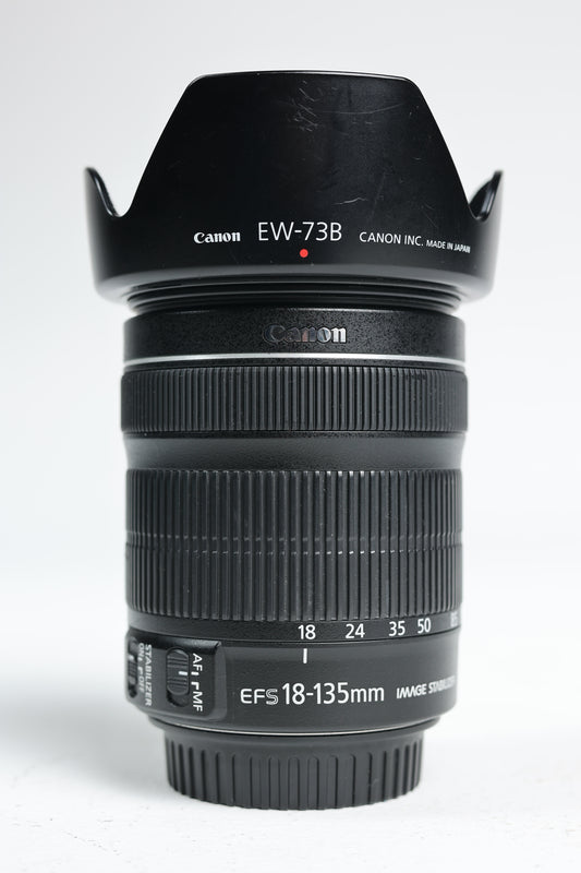 Canon EFS18135/18176 EF-S 18-135mm f/3.5-5.6 IS STM, Used