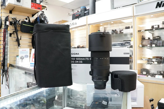 Sigma 150-600mm f/5-6.3 DG DN OS Sports Lens for Sony E, Used