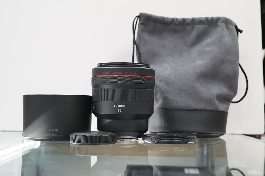 CANON RF 85mm F/1.2 L USM LENS #00172, Used