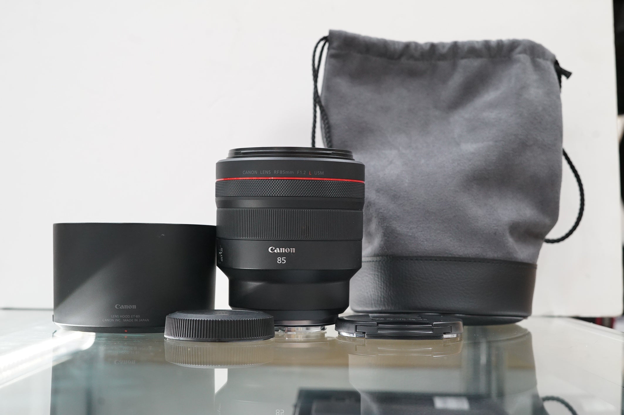 CANON RF 85mm F/1.2 L USM LENS #00172, Used