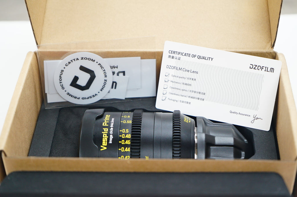 DZOFilm VESPID 40mm T2.1 Lens (PL & EF Mounts) #00430, Used