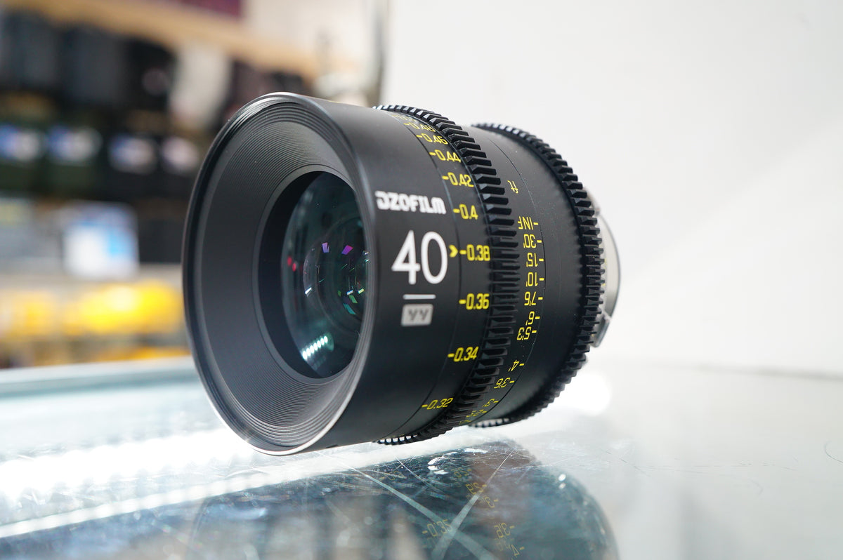 DZOFilm VESPID 40mm T2.1 Lens (PL & EF Mounts) #00430, Used