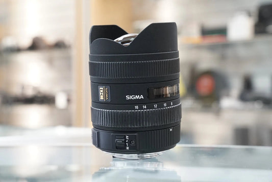 Sigma 8-16mm f/4.5-5.6 DC HSM for Pentax #99098, Used