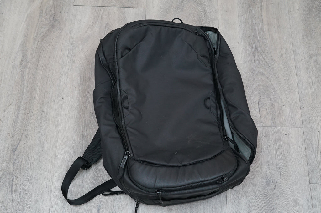Peak Design Travel Backpack (Black, 45L), Used