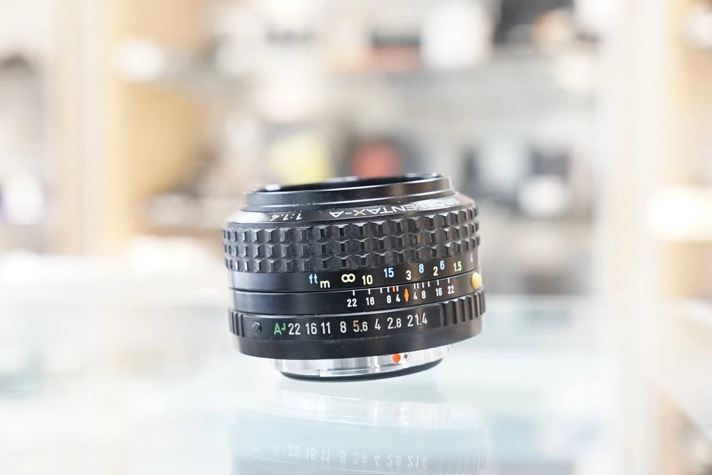 Pentax SMC Pentax-A 50mm f/1.4 Lens #79385, Used