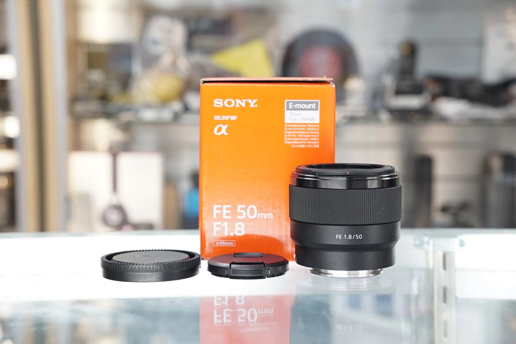 Sony FE 50mm f/1.8 Lens (E-Mount) #8179590, Used