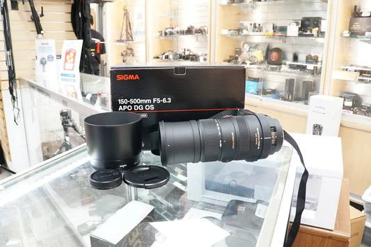 Sigma 150-500mm f/5-6.3 APO DG OS HSM for Pentax #70437, Used