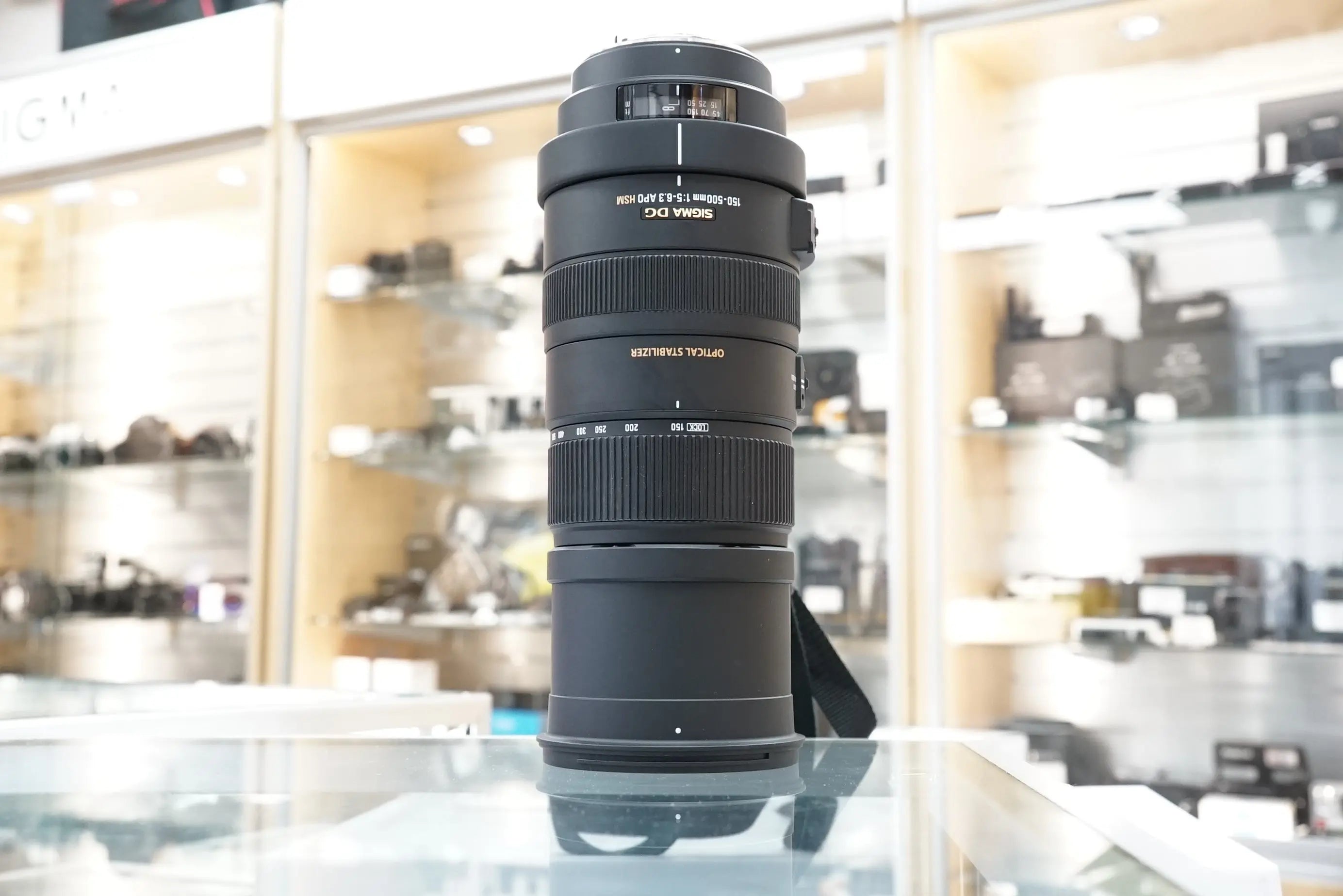 Sigma 150-500mm f/5-6.3 APO DG OS HSM for Pentax #70437, Used