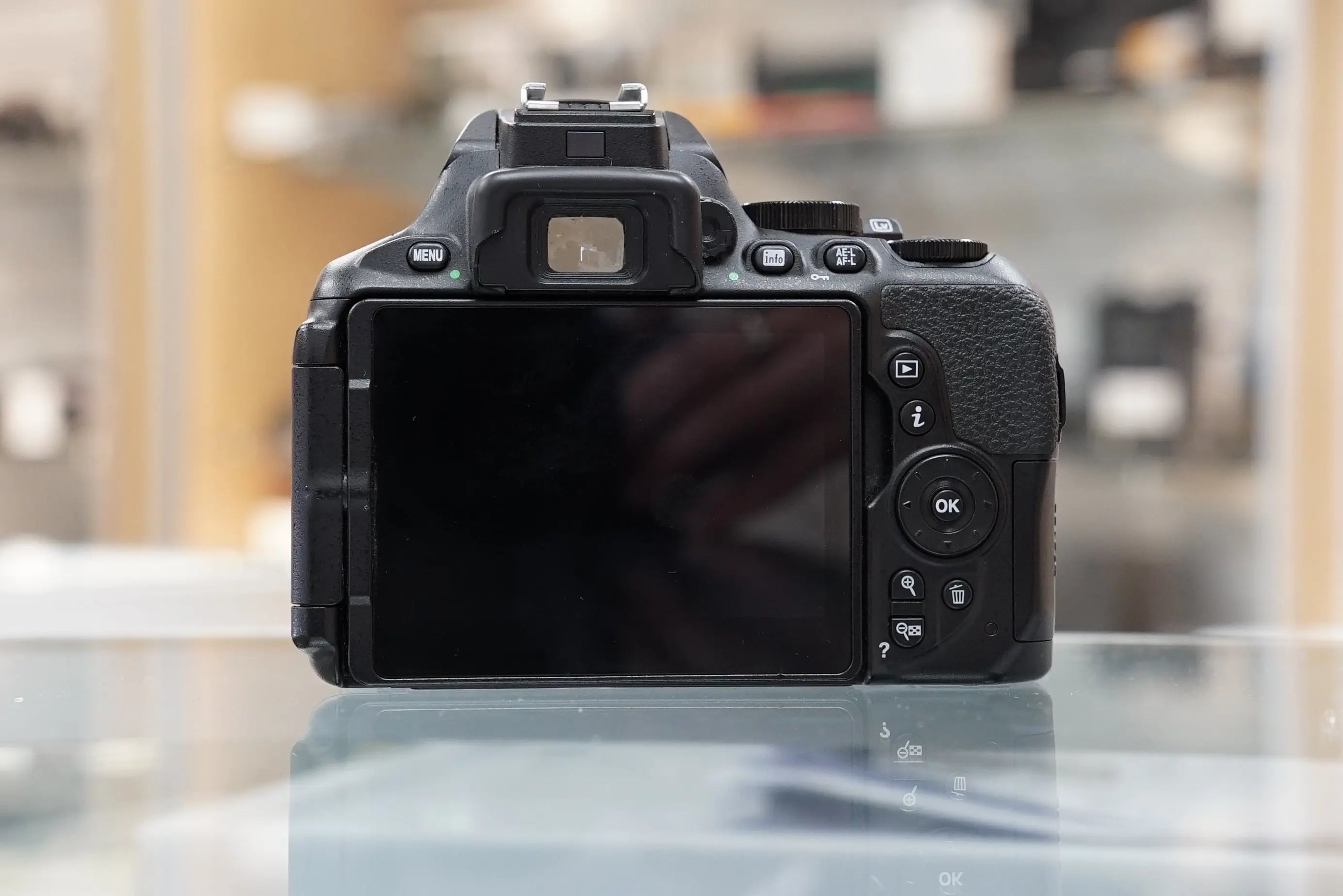 Nikon D5600 DSLR Camera Body w/2-Lens Kit (AF-P 18-55mm f/2.5-5.6 & 70-300mm f/4.5-6.3), Used