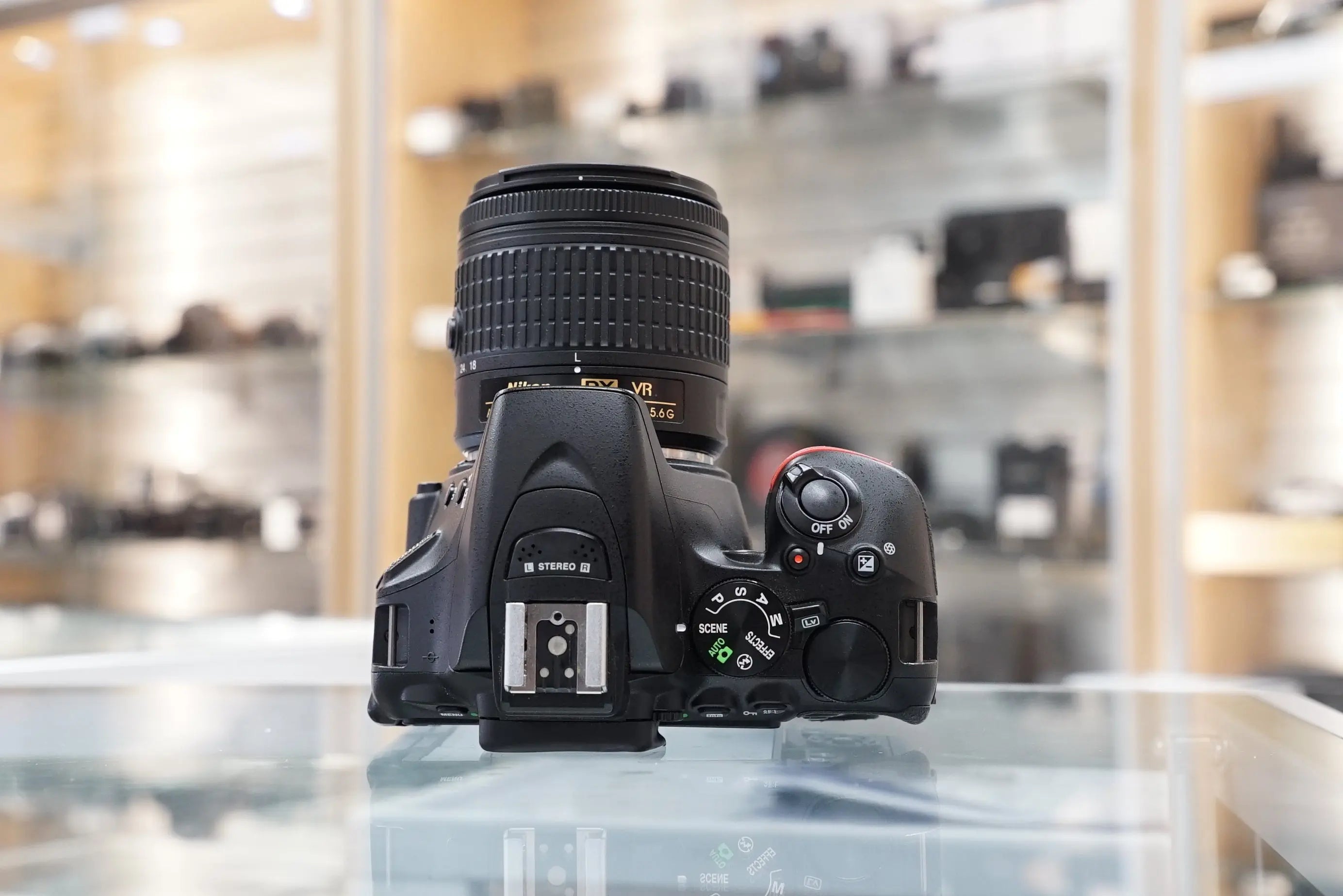 Nikon D5600 DSLR Camera Body w/2-Lens Kit (AF-P 18-55mm f/2.5-5.6 & 70-300mm f/4.5-6.3), Used