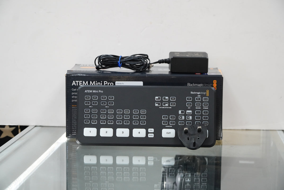 Blackmagic Design ATEM Mini Pro HDMI Live Stream Switcher #35024, Used