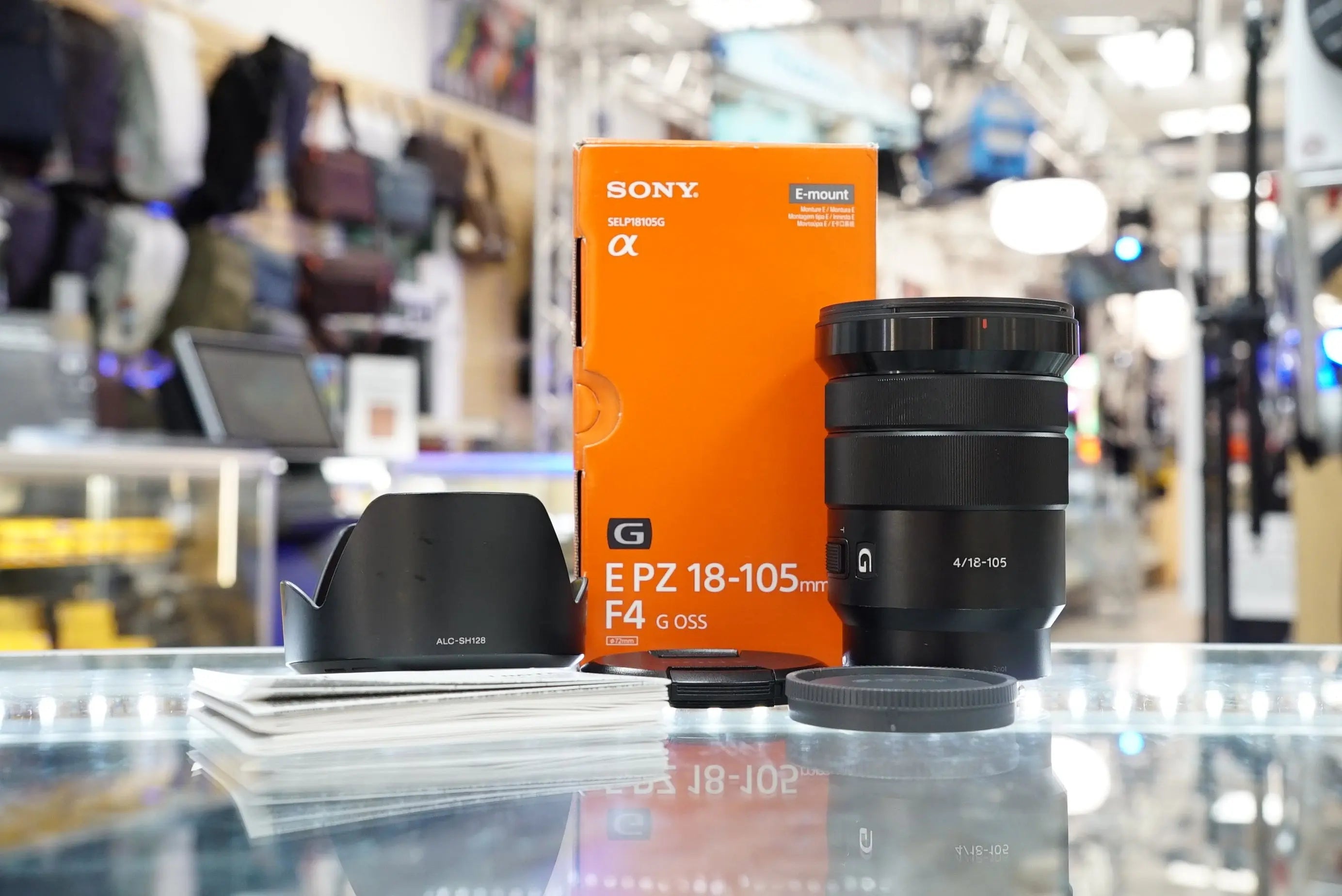 Sony E PZ 18-105mm f/4 G OSS Lens #2362454, Used