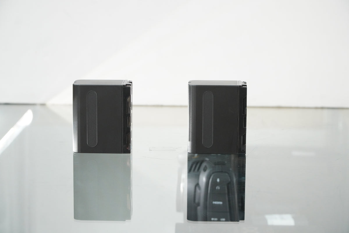 Powerextra Replaces NP-F960/F970 Battery 2 Pack, Used