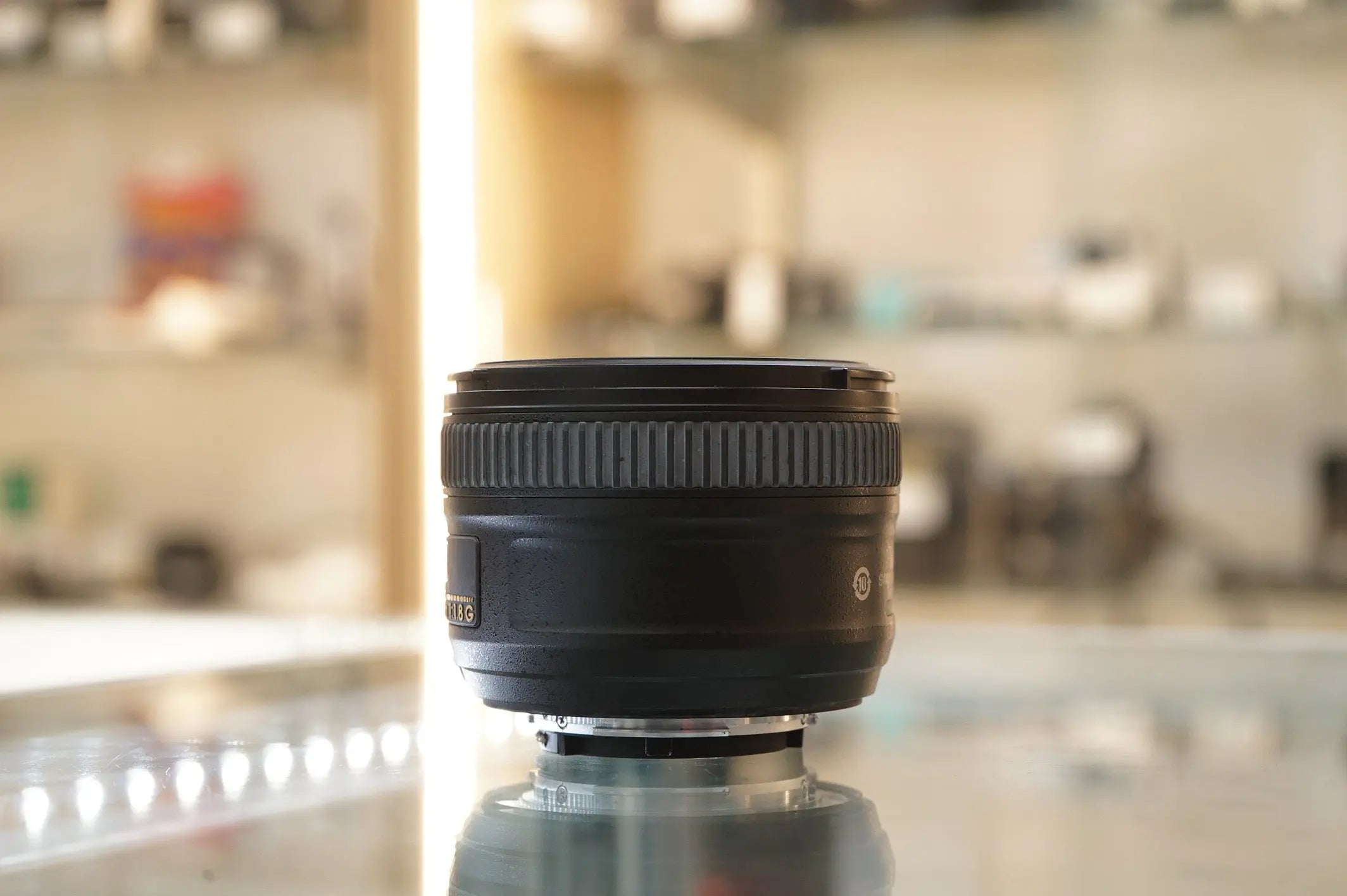 Nikon 50F18G-78452 AF-S NIKKOR 50mm f/1.8 G Autofocus Lens (58), Used - AVC photo video store
