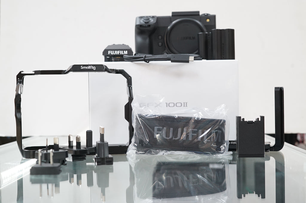 FUJIFILM GFX100 II Medium Format Mirrorless Camera + Extras #00004, Used