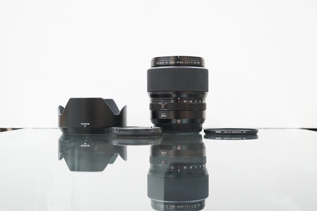 FUJIFILM GF 55mm f/1.7R WR Lens #02539, Used