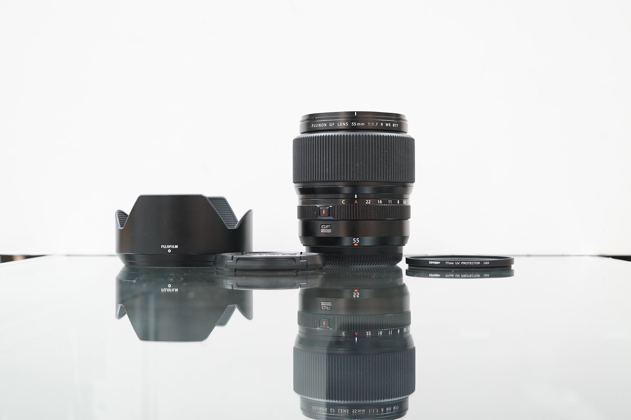 FUJIFILM GF 55mm f/1.7R WR Lens #02539, Used