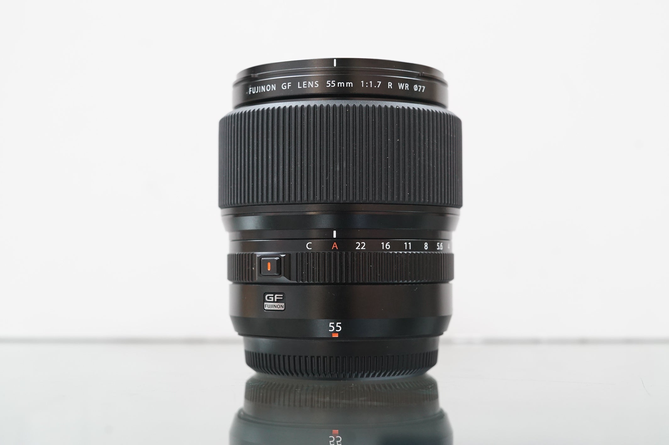 FUJIFILM GF 55mm f/1.7R WR Lens #02539, Used