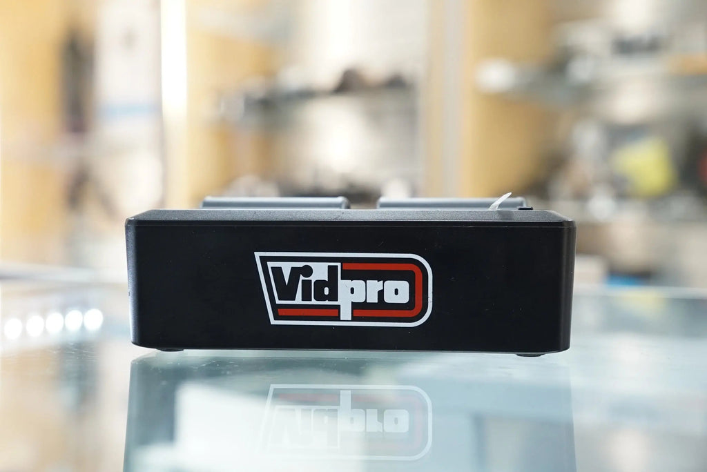 Vidpro Dual-Bay LCD Charger for Canon LP-E6 Batteries #02, Used