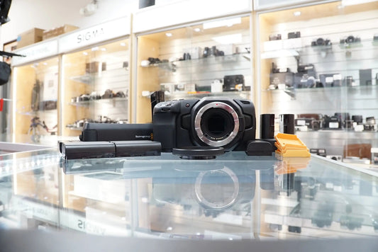Blackmagic Design Pocket Cinema Camera 6K W/Grip #95314, Used