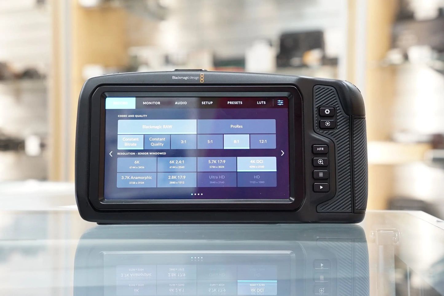 Blackmagic Design Pocket Cinema Camera 6K W/Grip #95314, Used