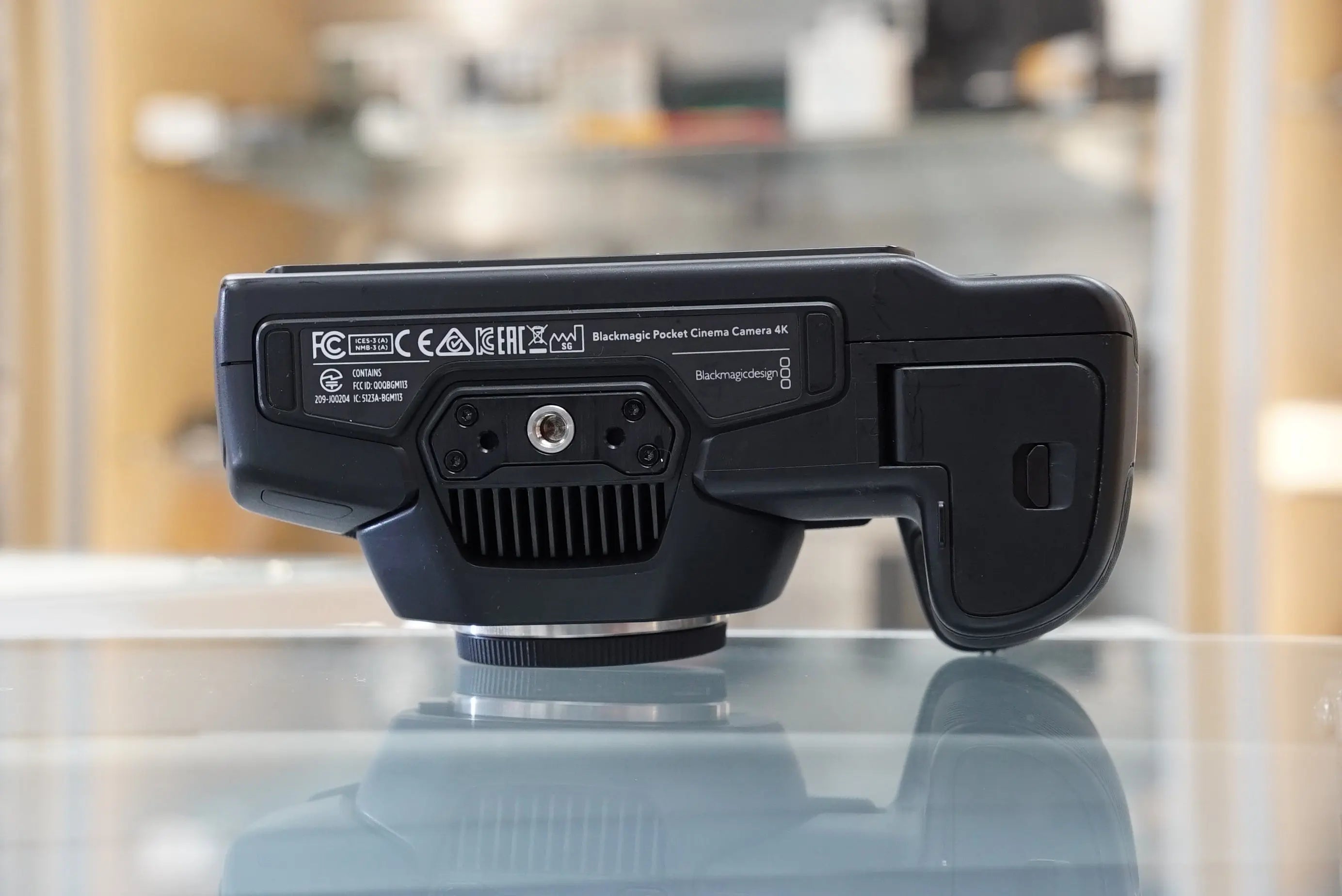 Blackmagic Design Pocket Cinema Camera 4K W/Grip #05748, Used