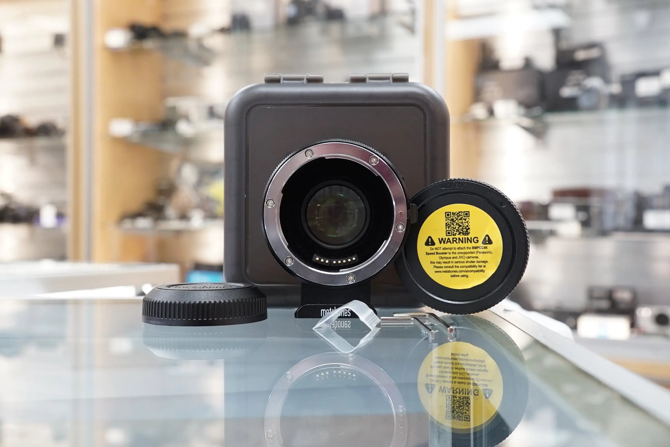 Metabones T Speed Booster ULTRA 0.71x Adapter for Canon EF Lens to BMPCC 4K Camera #00764, Used