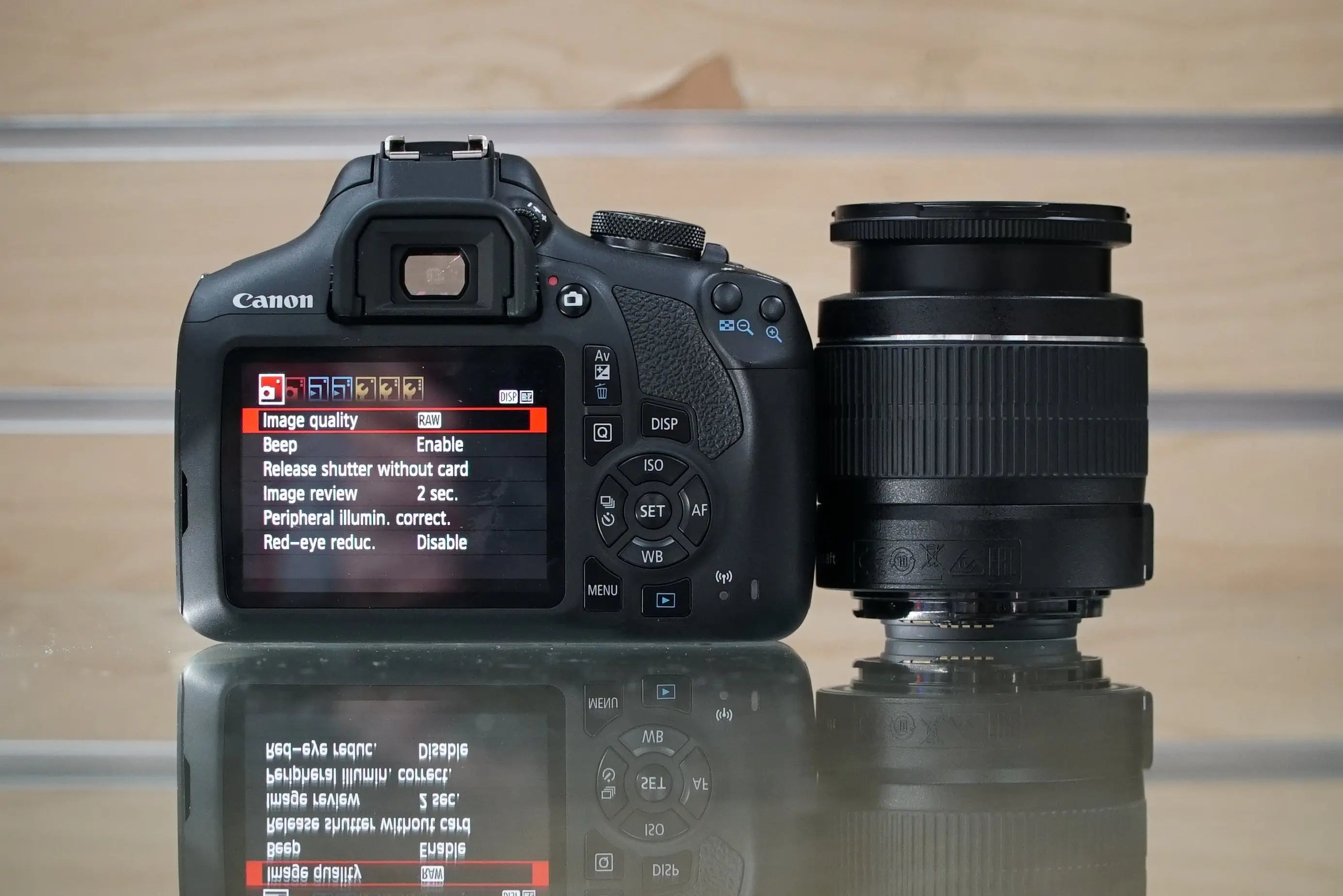 Canon EOS Rebel T7 w/EF-S 18-55mm f/3.5-5.6 IS II #13991, Used