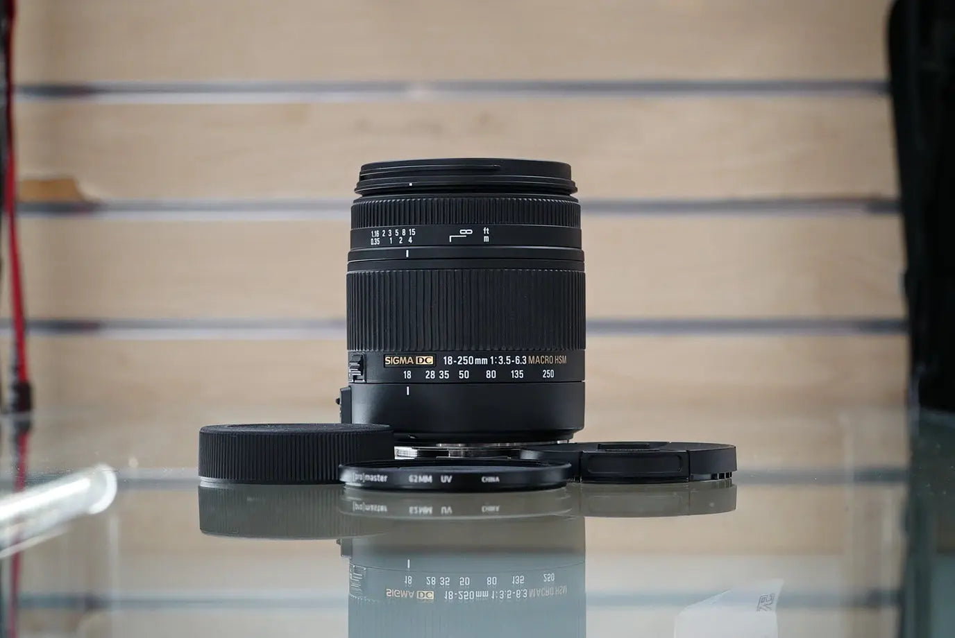 Sigma 18-250mm 3.5-6.3 Macro DC Macro OS HSM Lens (Nikon F) #15400, Used