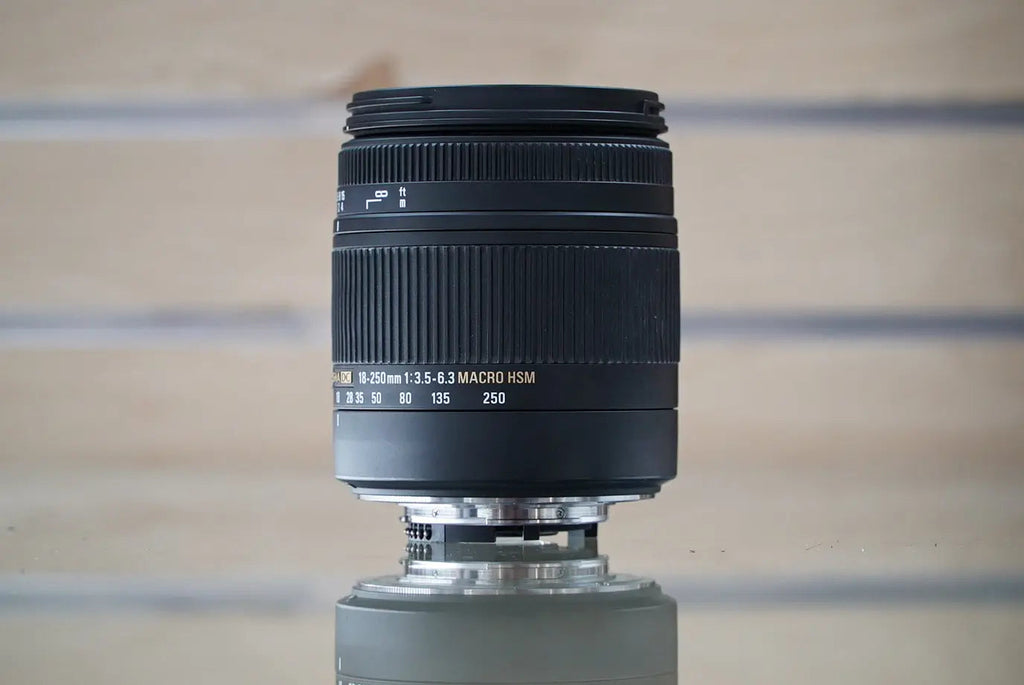 Sigma 18-250mm 3.5-6.3 Macro DC Macro OS HSM Lens (Nikon F) #15400, Used