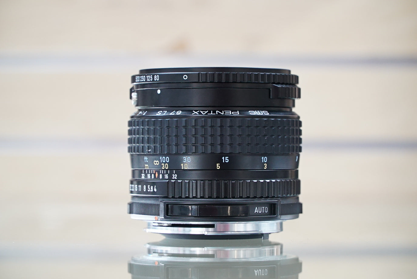 Pentax Telephoto 165mm f/4 Leaf Shutter Lens for Pentax 67 SL #77124, Used