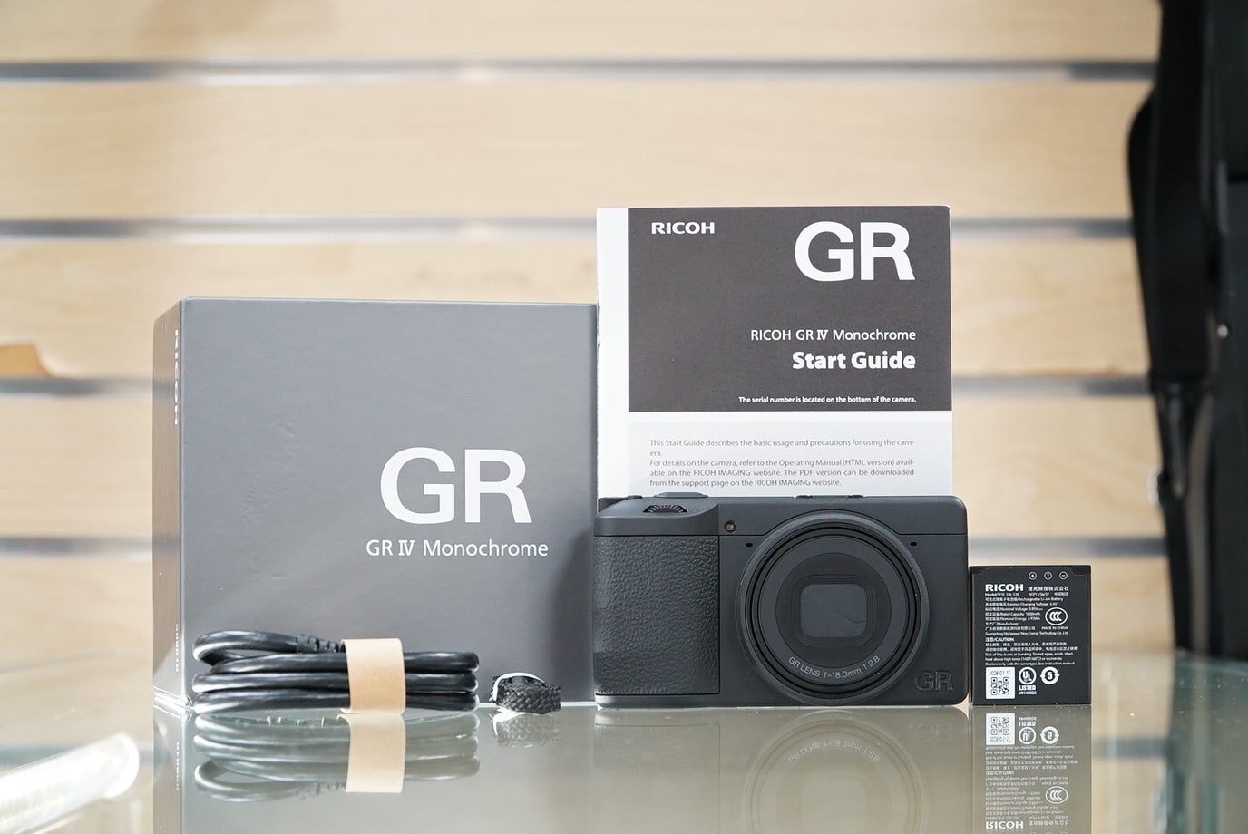 Ricoh GR IV Monochrome Digital Camera #11506, Used