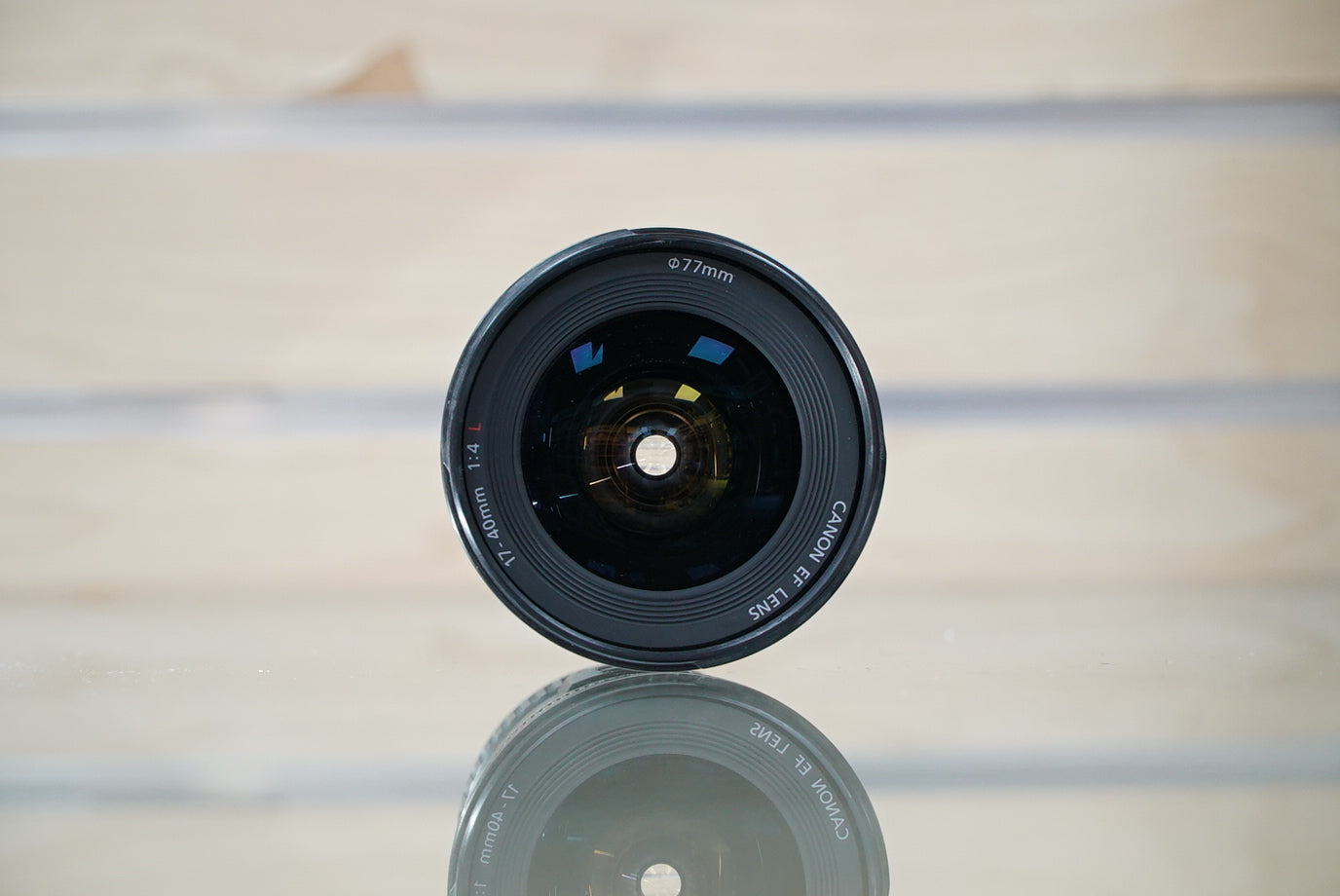 Canon 17-40mm f/4 L USM EF Mount Lens (77) #01755, Used