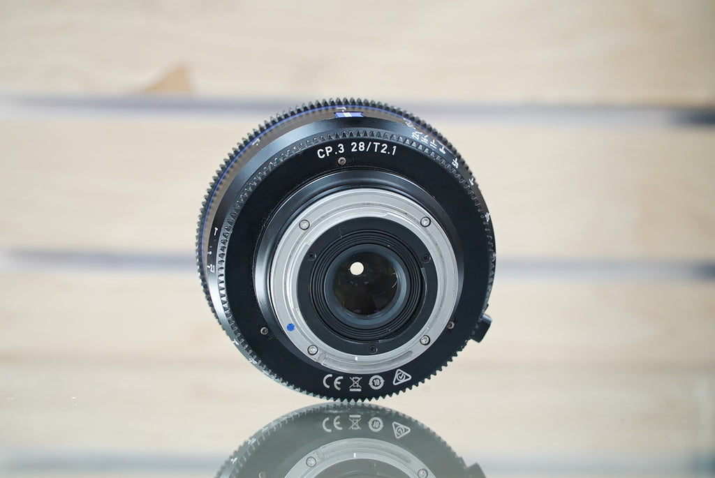 Zeiss CP.3 28mm T2.1 (Canon EF) #68251, Used