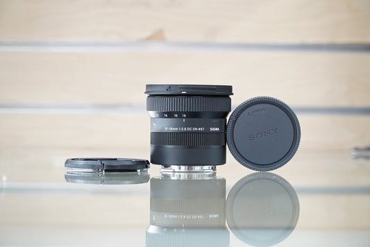 Sigma 10-18mm f/2.8 DC DN Contemporary Lens (Sony E) #57177, Used