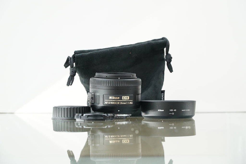 Nikon AF-S DX Nikkor 35mm f/1.8 G Lens (52) #04278, Used