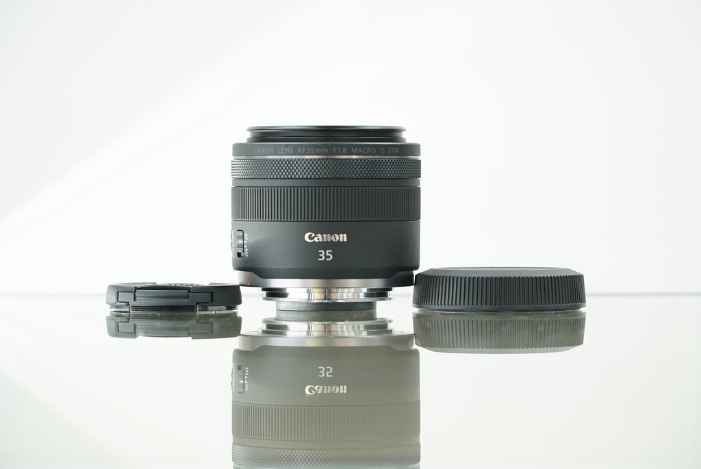 Canon RF 35mm F1.8 Macro IS STM Lens #02476, Used