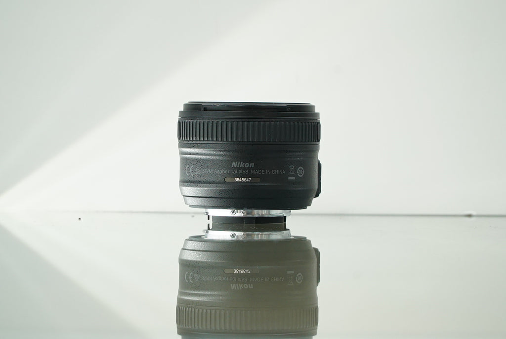 Nikon AF-S NIKKOR 50mm f/1.8G Lens (58) #45647, Used
