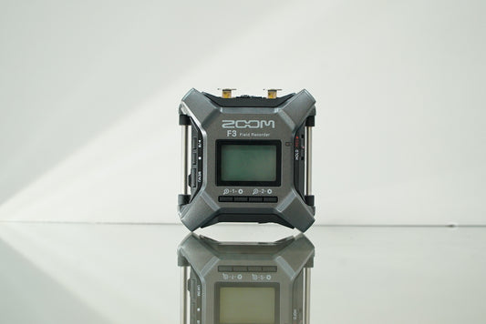 Zoom F3 2-Input / 2-Track Portable Field Recorder #34717, Used