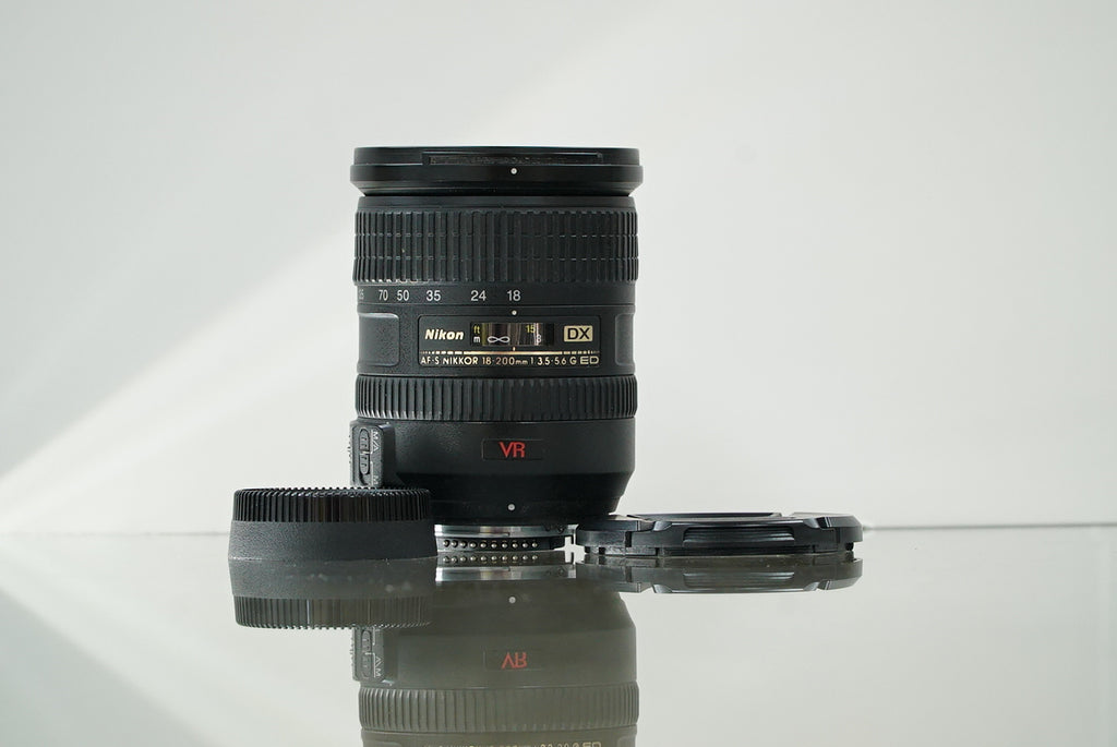 Nikon AF-S DX Nikkor 18-200mm f/3.5-5.6 G ED IF VR Lens #18259, Used