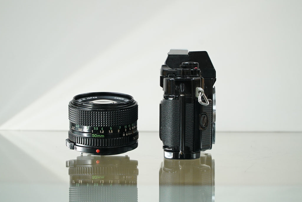 Canon A-1 35mm SLR Film Camera w/FD 50mm f1.4 Lens #26867, Used
