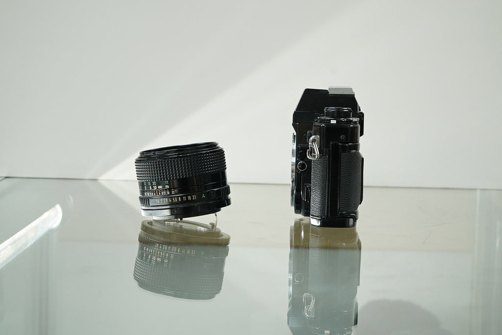 Canon A-1 35mm SLR Film Camera w/FD 50mm f1.4 Lens #26867, Used